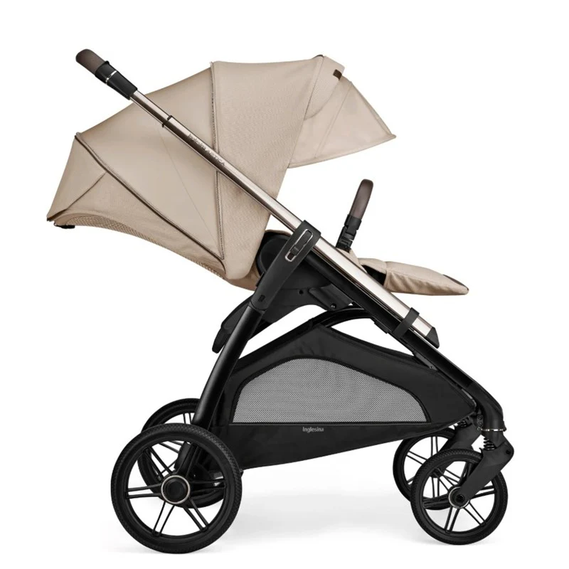 Inglesina Aptica Complete Stroller + Bassinet + Stand, Pashmina Beige - Image 3