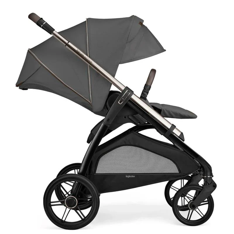 Inglesina Aptica Complete Stroller + Bassinet + Stand, Velvet Gray - Image 4