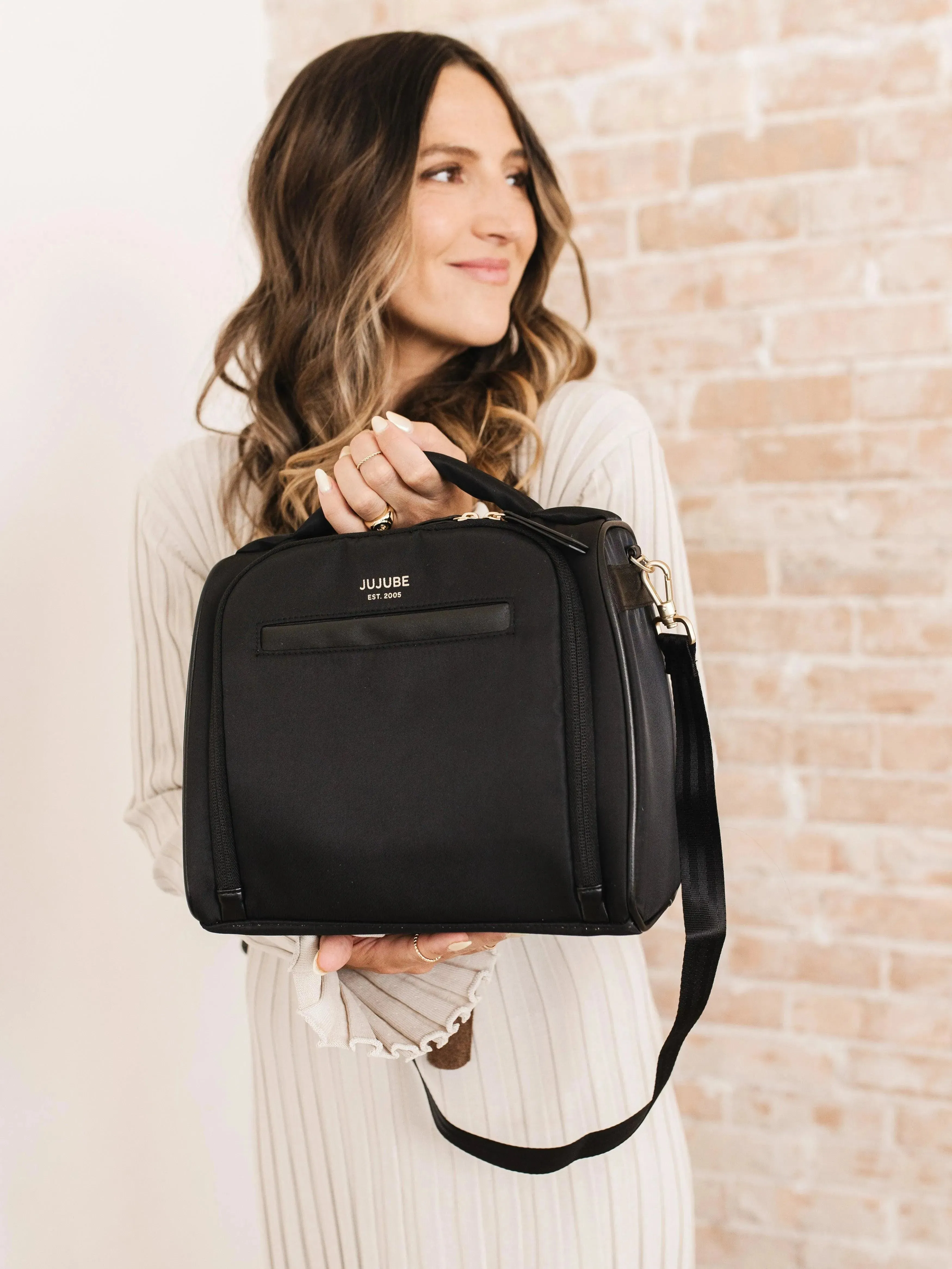 JuJuBe Insulated Bottle Bag Black - Image 6