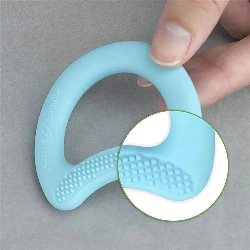 Iplay - First Teethers Made From Silicone (3Pk), Aqua Set 3 Mo+ - Image 2