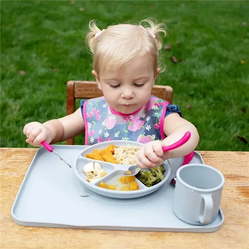 Iplay - Learning Cutlery Set, Gray, 12M - Image 3