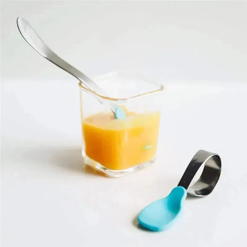 IPlay Learning Spoon Set - Aqua - Image 7