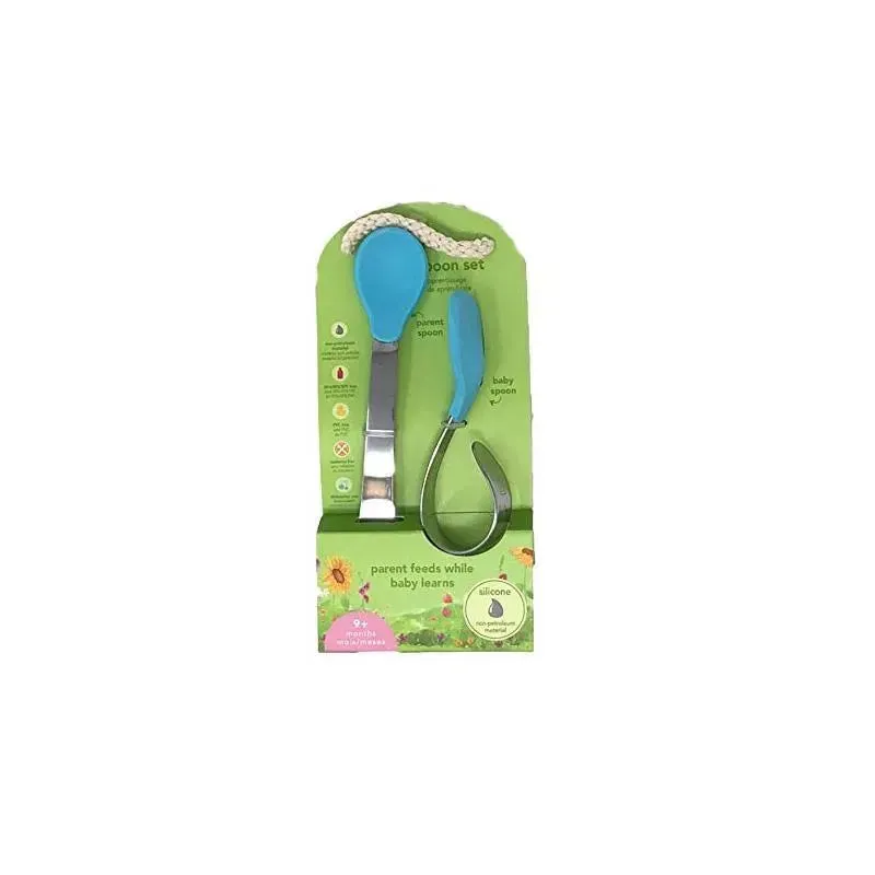 IPlay Learning Spoon Set - Aqua - Image 8