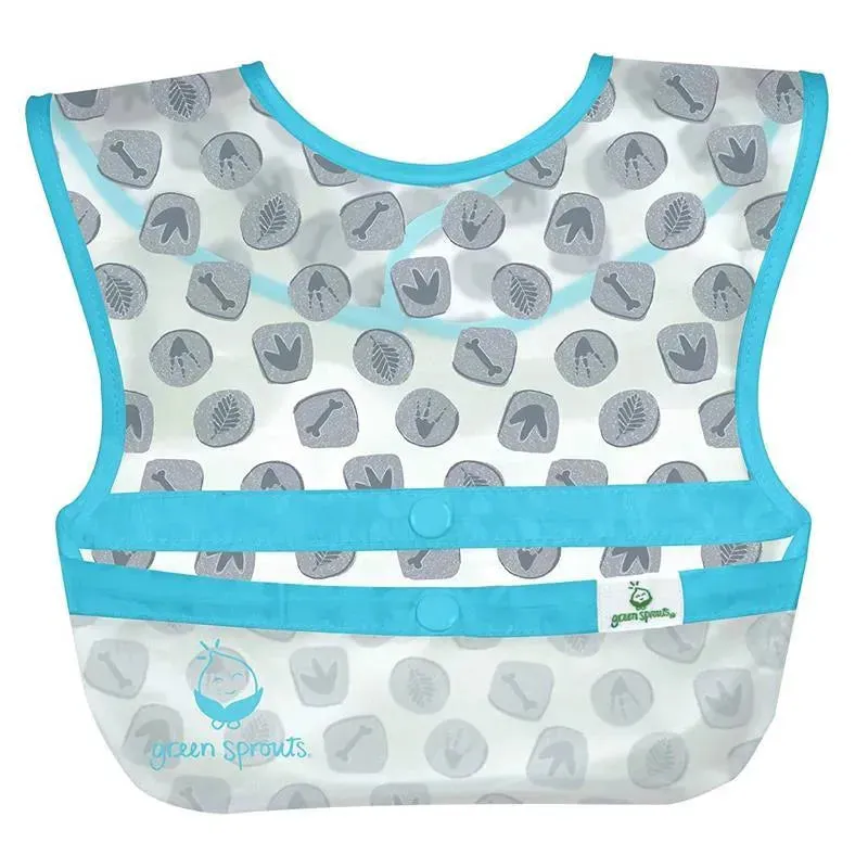 Iplay - Snap & Go Wipe-Off Bibs (3Pk), Blue Dinosaurs, 9-18 Months - Image 3