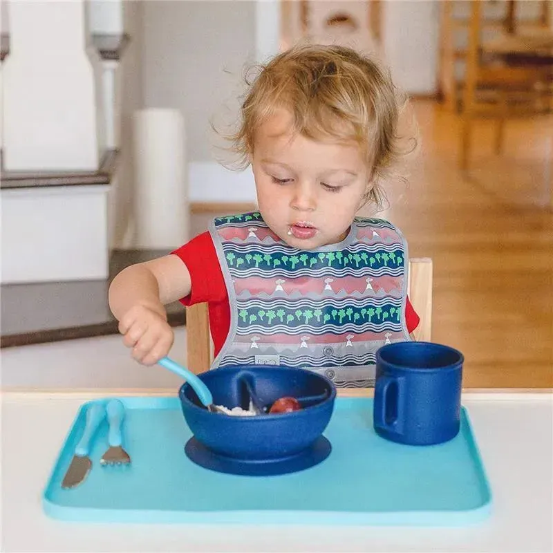 Iplay - Snap & Go Wipe-Off Bibs (3Pk), Blue Dinosaurs, 9-18 Months - Image 5