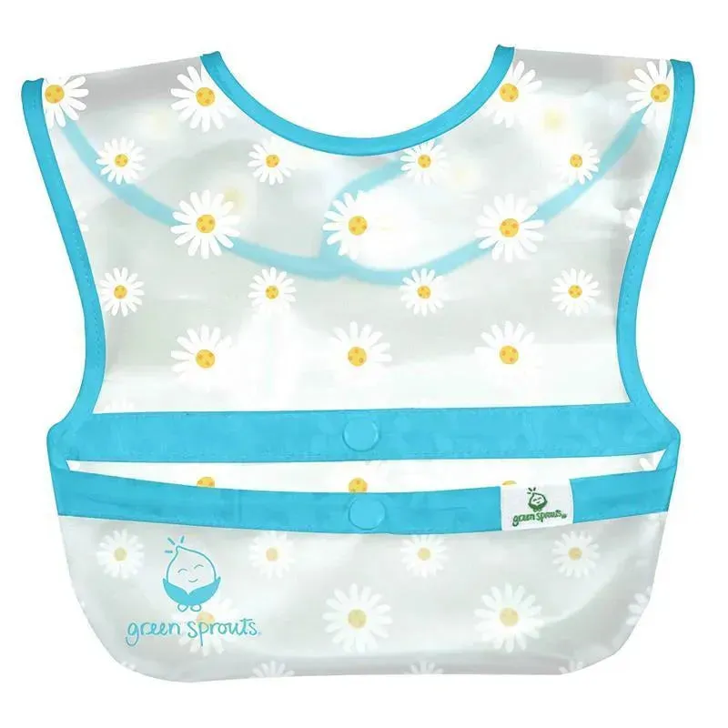 Iplay - Snap & Go Wipe-Off Bibs (3Pk), Pink Fruit Floral, 9-18 Months - Image 2