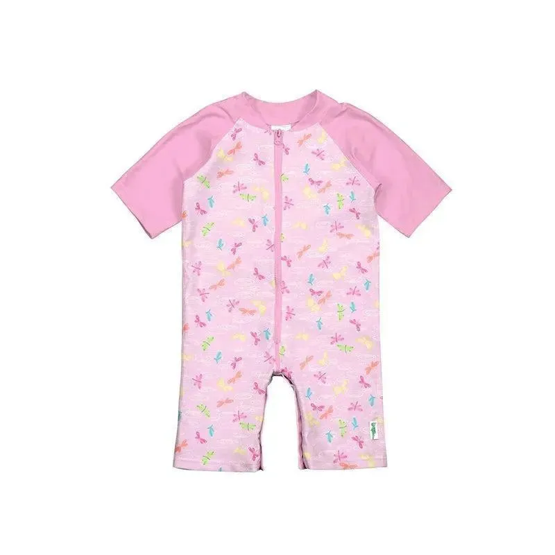 Iplay - Swim Sunsuit Light Pink Dragonfly Pond - Image 3