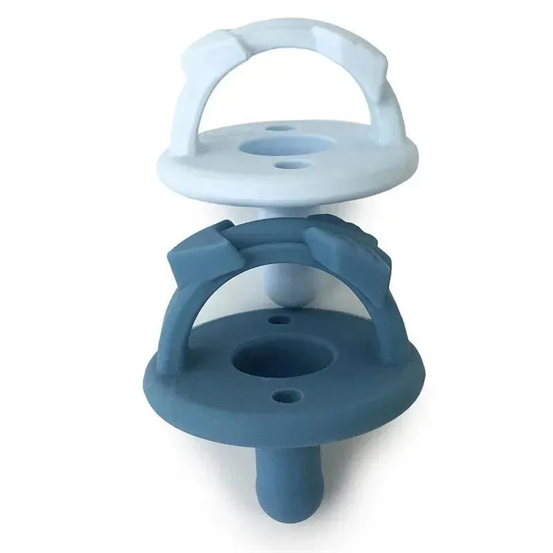 Itzy Ritzy 2-Pack Sweetie Soother Pacifier, Blue Arrows