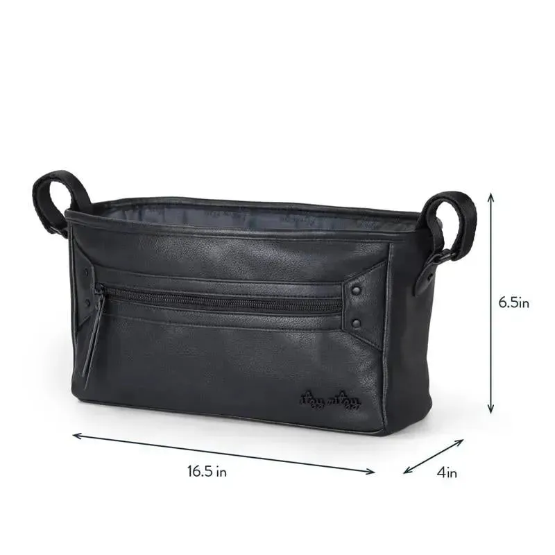 Itzy Ritzy - Adjustable Stroller Caddy/Organizer, Black - Image 5