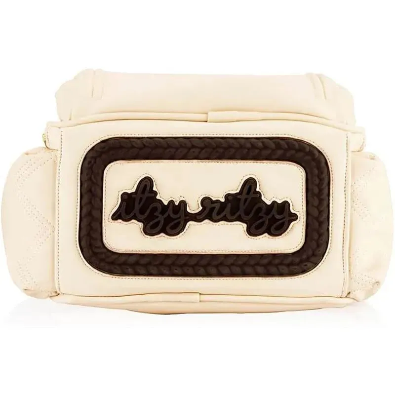 Itzy Ritzy - Baby Mini Plus Diaper Bag, Milk & Honey - Image 2