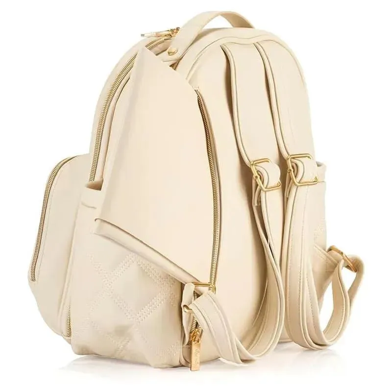Itzy Ritzy - Baby Mini Plus Diaper Bag, Milk & Honey - Image 8