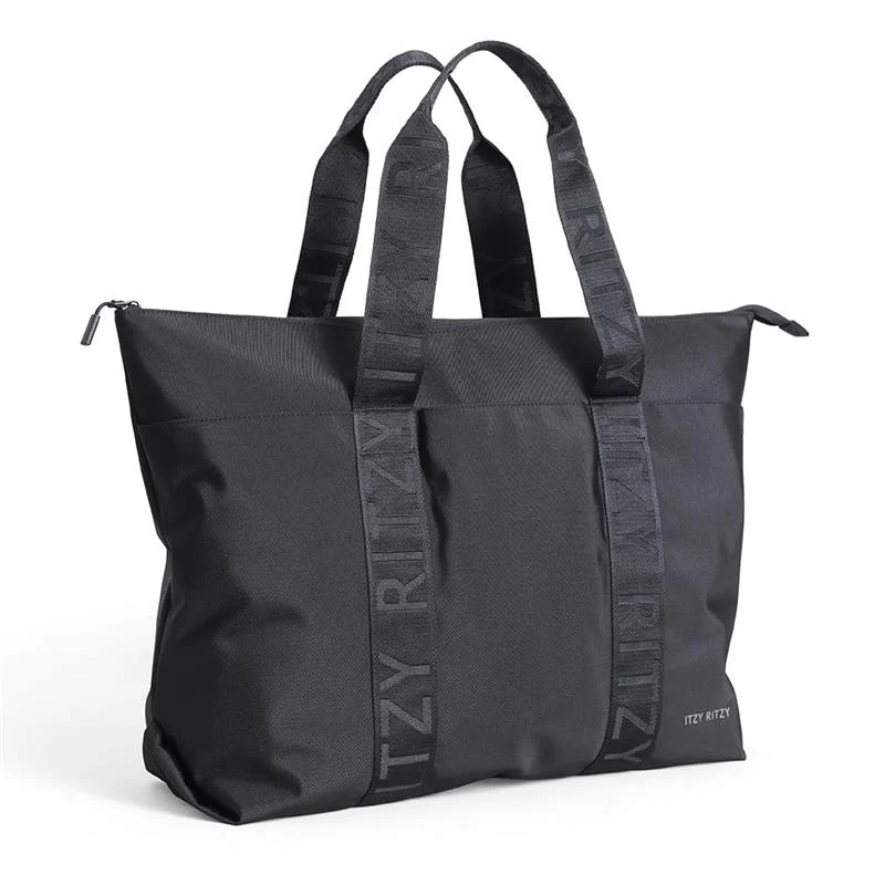 Itzy Ritzy - Belong All-In-Tote™ Multipurpose Weekender Tote, Black - Image 2