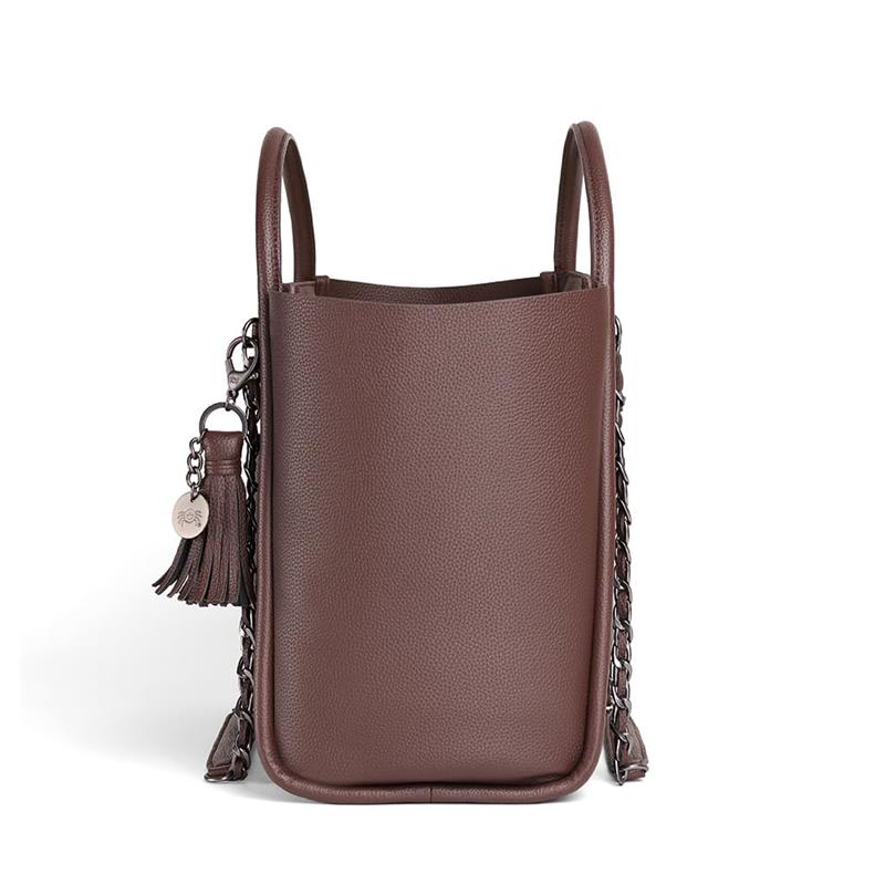 Itzy Ritzy - Boss Tote™ Diaper Bag With Changing Pad Espresso - Image 3