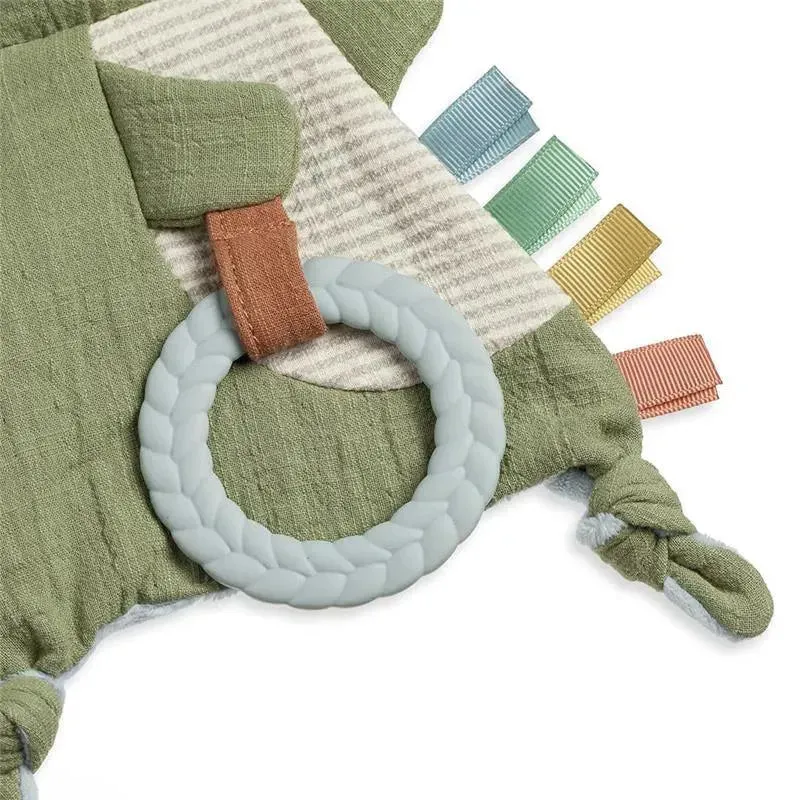 Itzy Ritzy Crinkle Sensory Toy W/Teether- Dino - Image 3