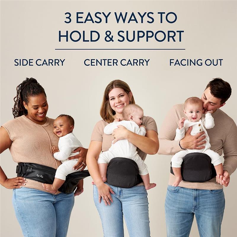 Itzy Ritzy - Hip Seat Baby Carrier 3 Ways to Hold & Support Babies - Image 2