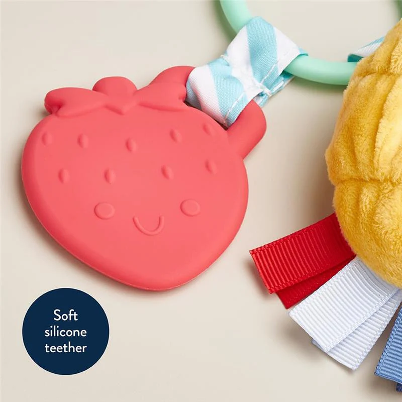 Itzy Ritzy - Infant Toy & Teether Itzy Pal Baby Teething Toy Includes Lovey, Croissant - Image 4