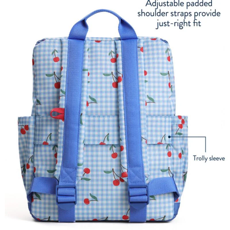 Itzy Ritzy Itzy Explorer™ Preschool & Big Kid Backpack, Cherry on Top - Image 4