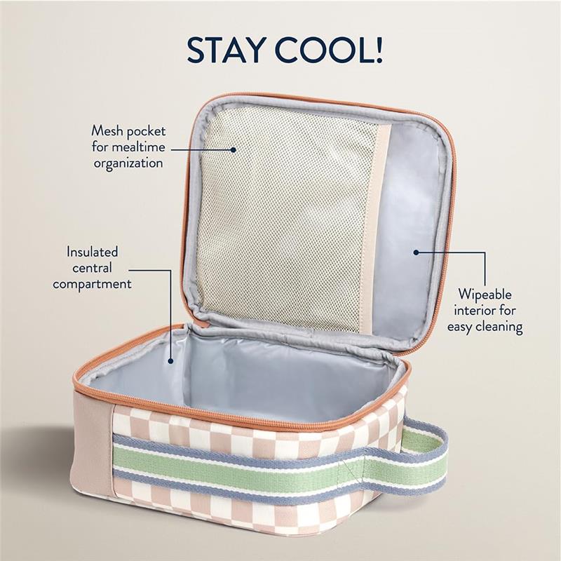 Itzy Ritzy Itzy Lunch Box™ Toddler Bag, Check Yes! - Image 3