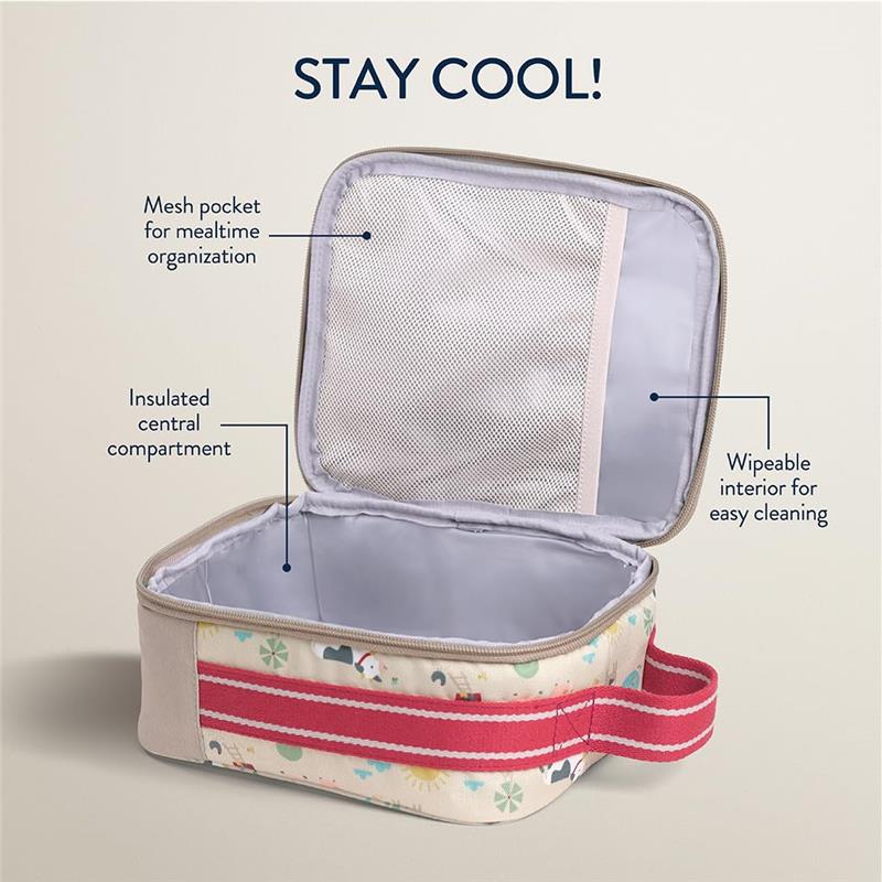 Itzy Ritzy Itzy Lunch Box™ Toddler Bag, Farm Friends - Image 3
