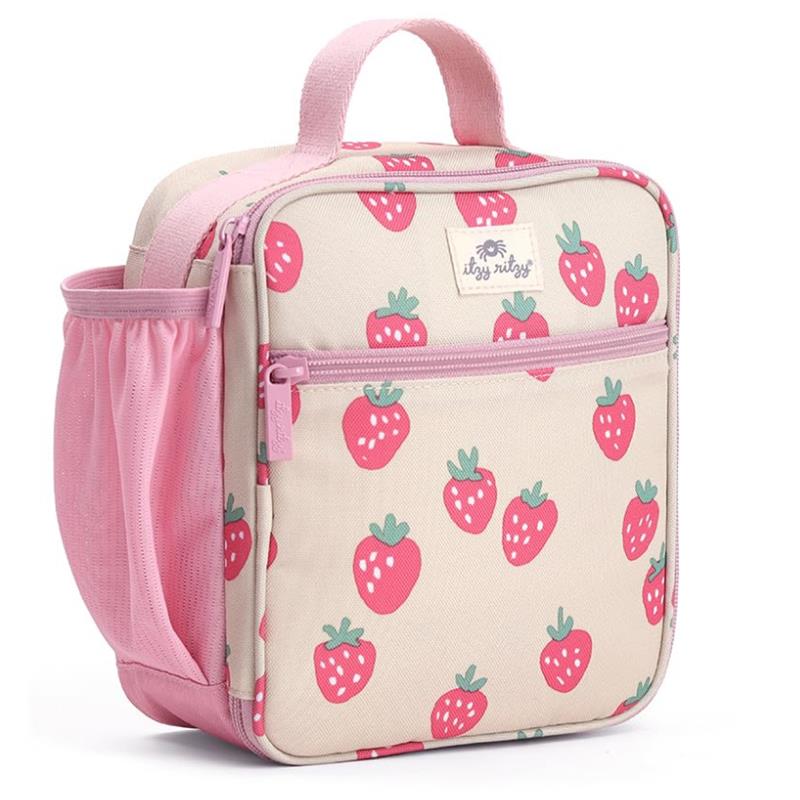 Itzy Ritzy Itzy Lunch Box™ Toddler Bag, Strawberries and Cream
