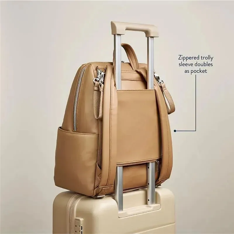 Itzy Ritzy - Itzy Ritzy Backpack, Chai - Image 5