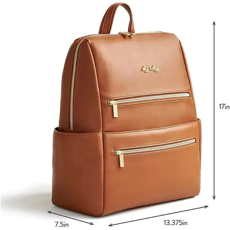 Itzy Ritzy - Itzy Ritzy Backpack, Cognac - Image 2