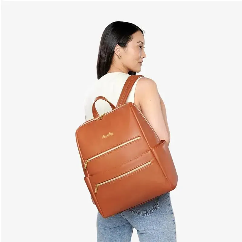 Itzy Ritzy - Itzy Ritzy Backpack, Cognac - Image 4