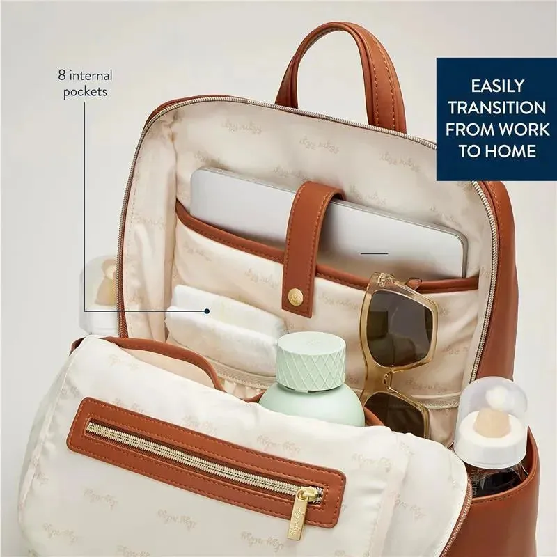 Itzy Ritzy - Itzy Ritzy Backpack, Cognac - Image 6
