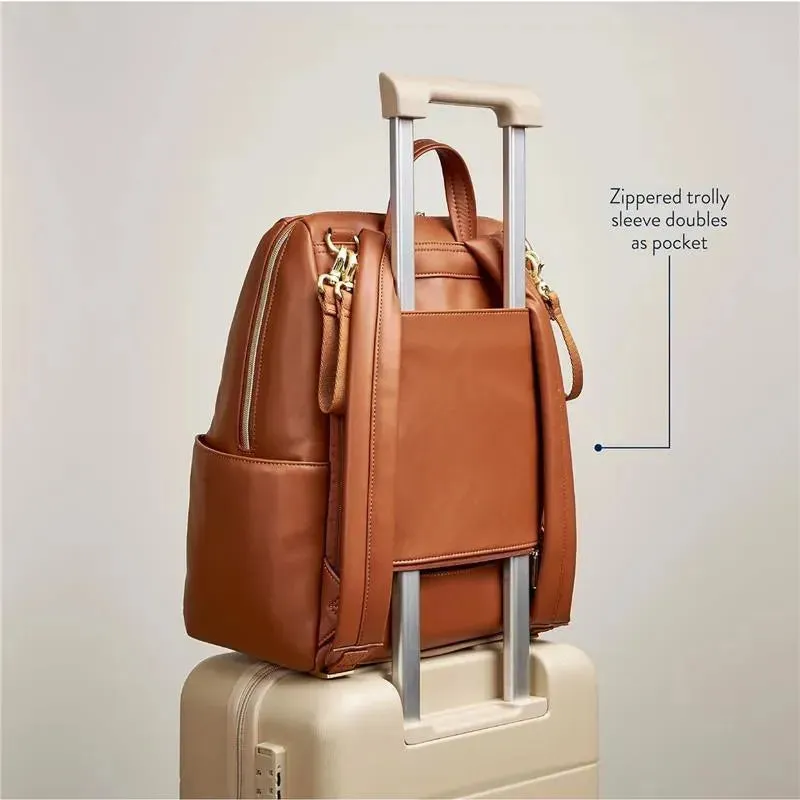 Itzy Ritzy - Itzy Ritzy Backpack, Cognac - Image 9