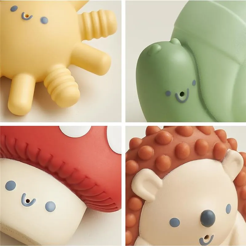 Itzy Ritzy - Itzy Squirt™ 4-Pack Of Soft Bath Toys - Image 5