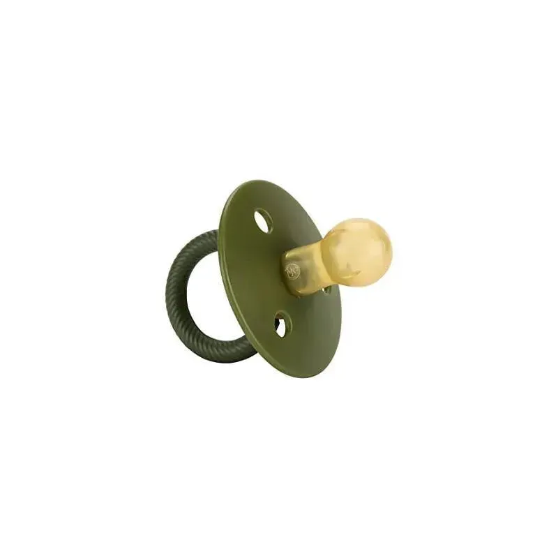 Itzy Ritzy - 2Pk Camo & Midnight Natural Rubber Pacifiers - Image 2