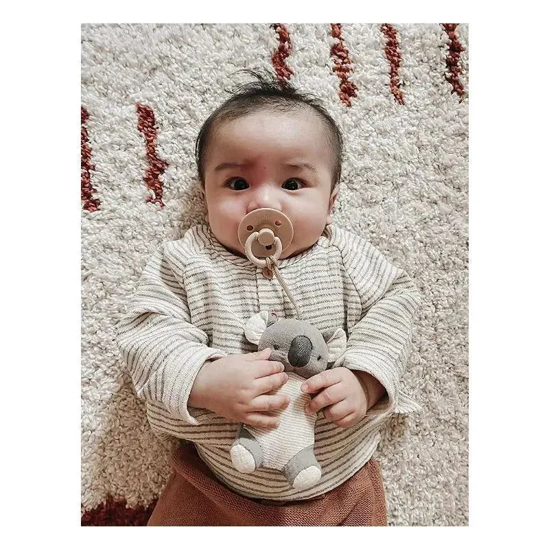 Itzy Ritzy - Pacifiers With Natural Rubber And Soft Cotton Lovey Koala - Image 2