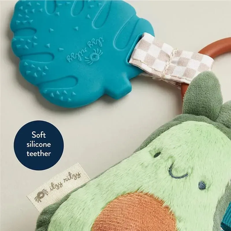 Itzy Ritzy - Pal™ Plush + Teether, Avocado - Image 2