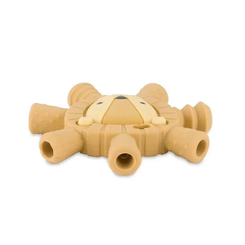 Itzy Ritzy - Ritzy Teether™ Baby Molar Teether, Lion - Image 4