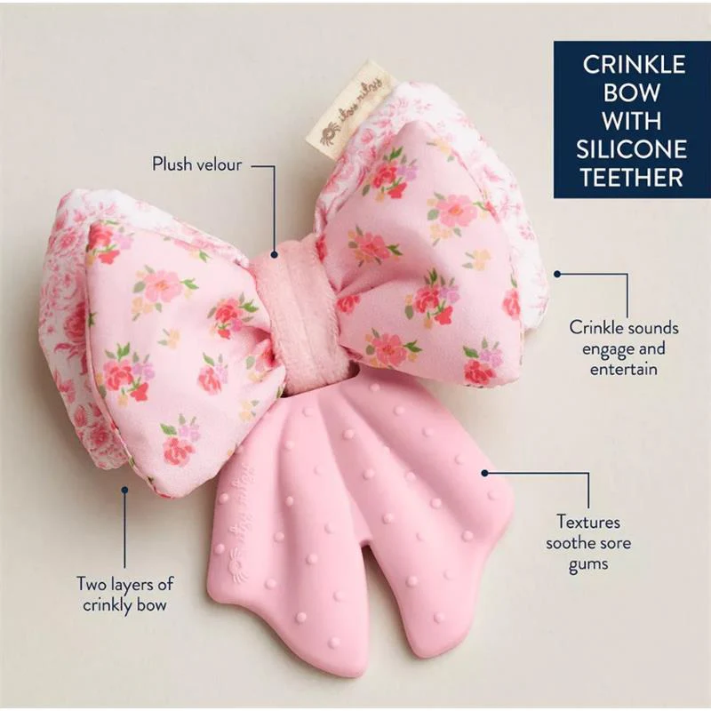 Itzy Ritzy - Silicone Sensory Teether Bow - Image 3