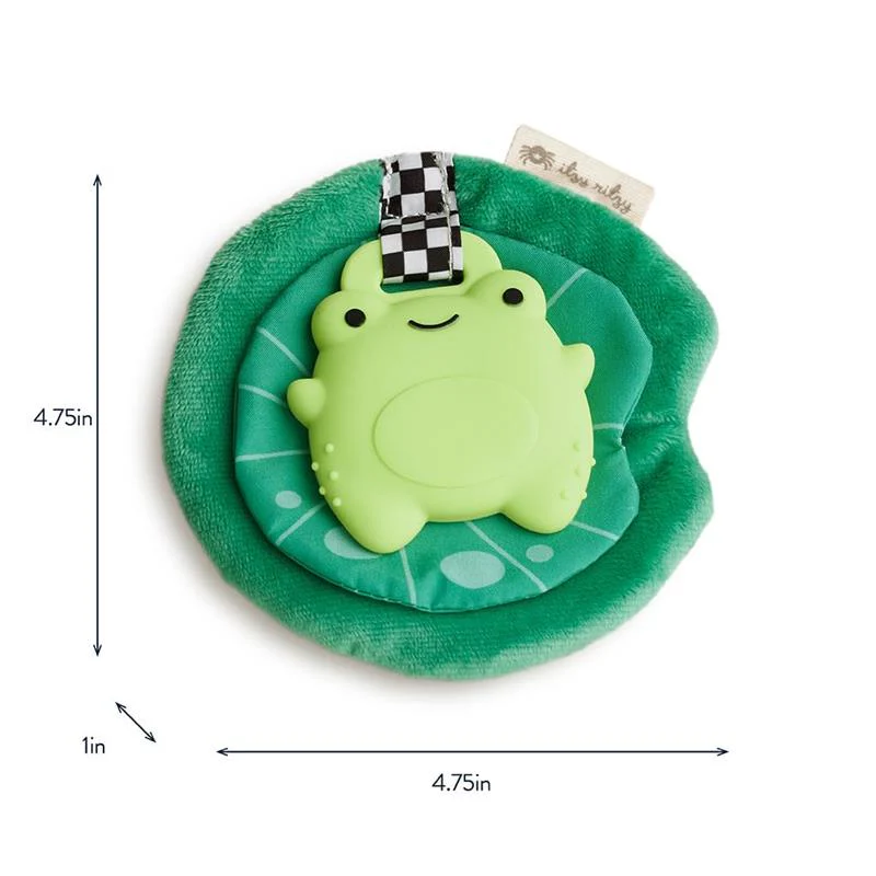 Itzy Ritzy - Silicone Sensory Teether, Frog - Image 3