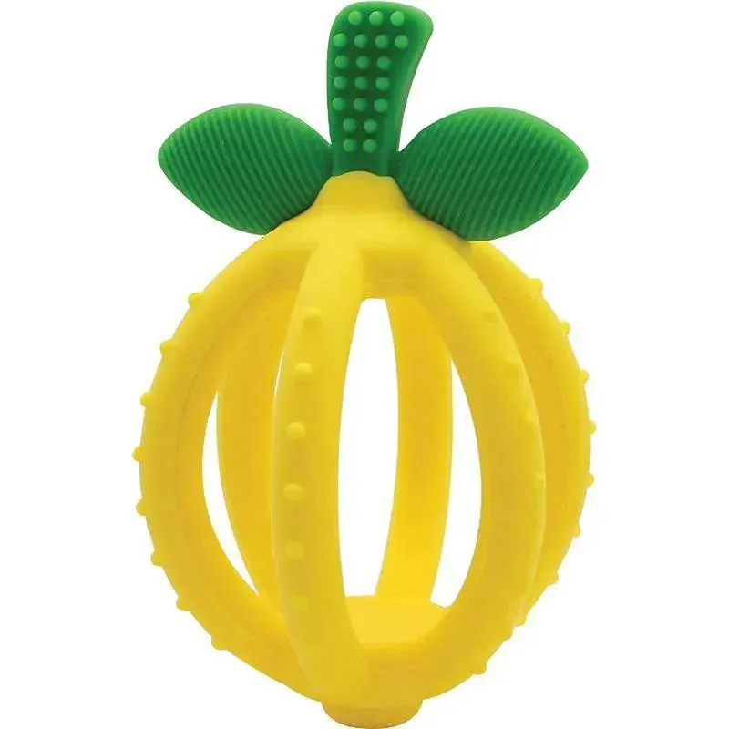 Itzy Ritzy - Silicone Teething Ball Bitzy Biter, Lemon Drop