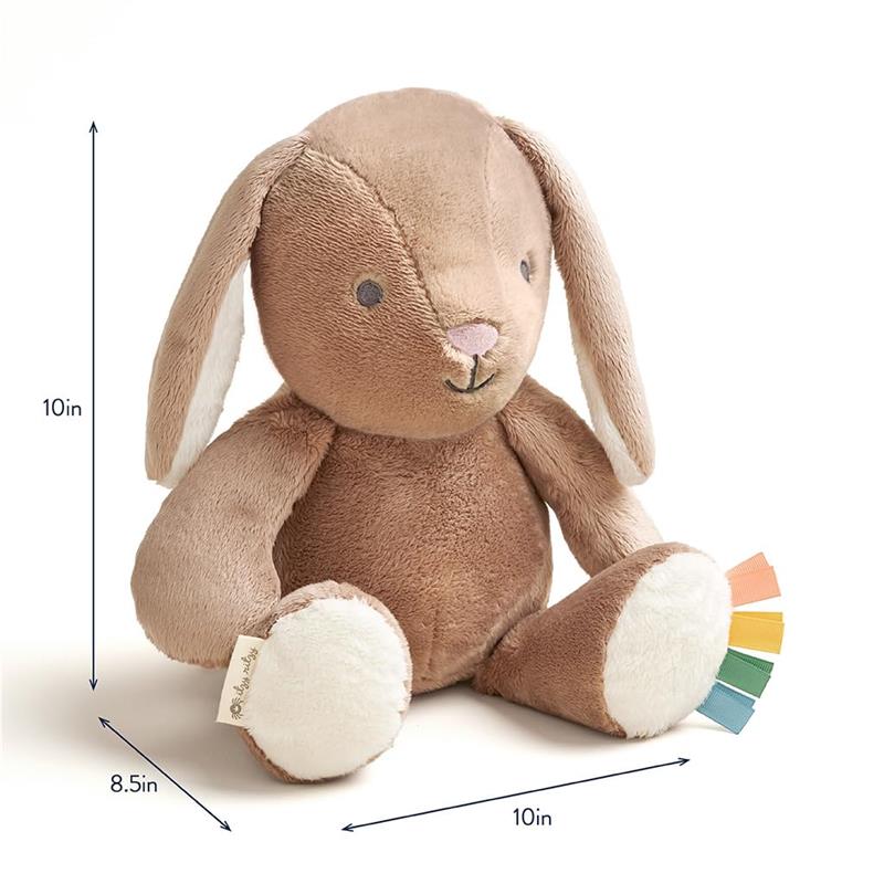 Itzy Ritzy - Snuggleverse™ Sweetie Snuggles™ Perfect, Huggable Plush Toy Billie They Bunny (Taupe) - Image 7
