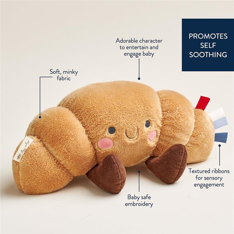 Itzy Ritzy - Snuggleverse Sweetie Snuggles™ Perfect, Huggable Plush Toy Chloe The Croissant - Image 3