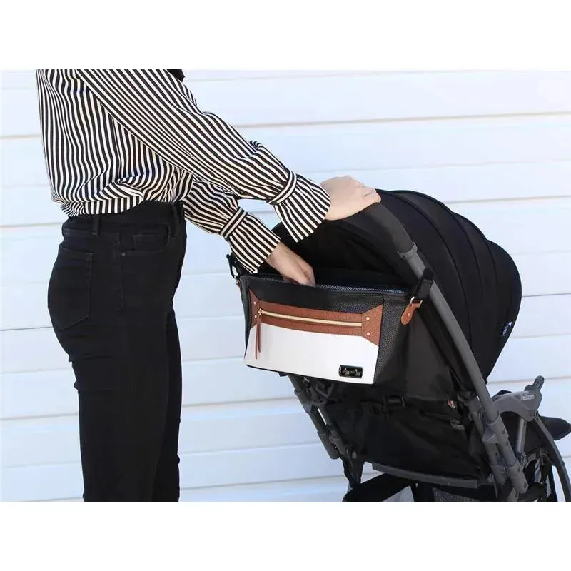 Itzy Ritzy - Stroller Caddy Coffee & Cream - Image 3