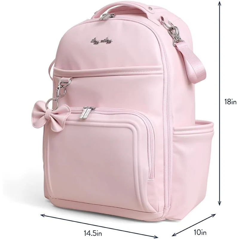 Itzy Ritzy - Teddy Roses Boss Plus Backpack Diaper Bag, Ribbons & Bows - Image 4