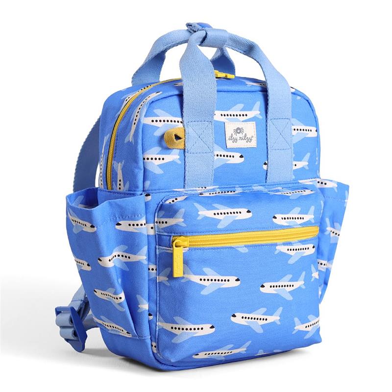 Itzy Ritzy Toddler Backpack, Airplane - Image 2
