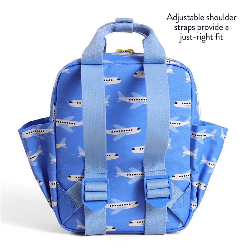 Itzy Ritzy Toddler Backpack, Airplane - Image 3