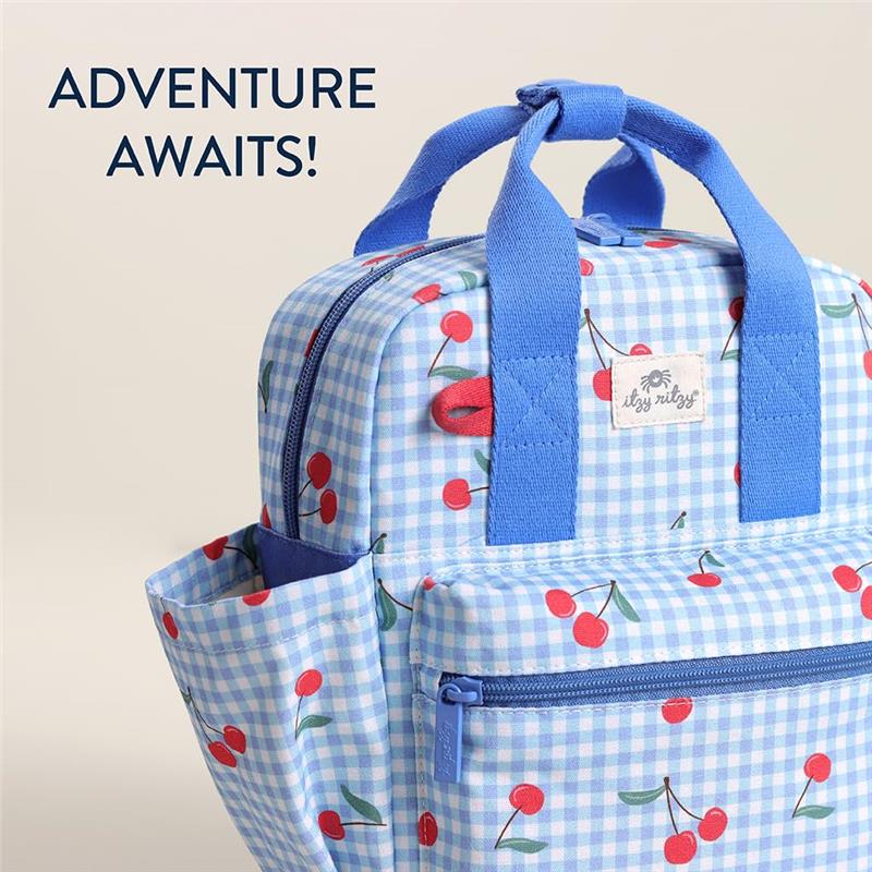 Itzy Ritzy Toddler Backpack Cherry - Image 6