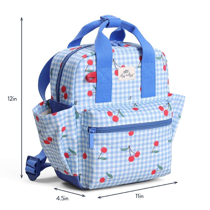Itzy Ritzy Toddler Backpack Cherry - Image 7