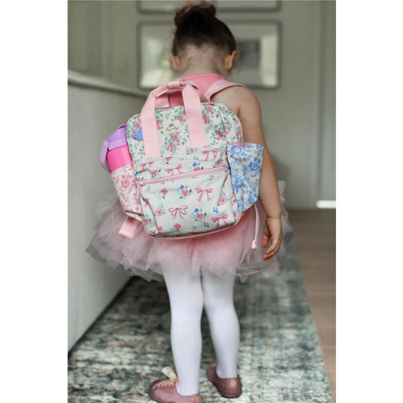 Itzy Ritzy Toddler Backpack Ribbons & Roses - Image 8