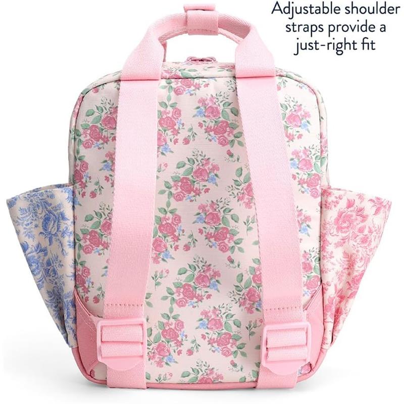 Itzy Ritzy Toddler Backpack Ribbons & Roses - Image 9