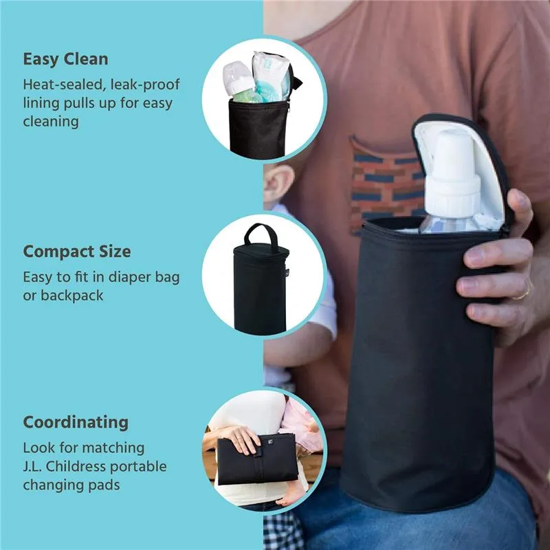 J.L. Childress - All Single Bottle Cooler Black - Image 2