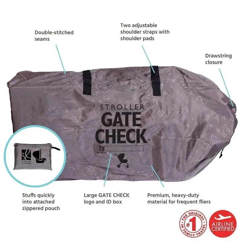 J.L. Childress - DELUXE Gate Check Bag for Strollers, Stroller Bag for Airplane - Image 3