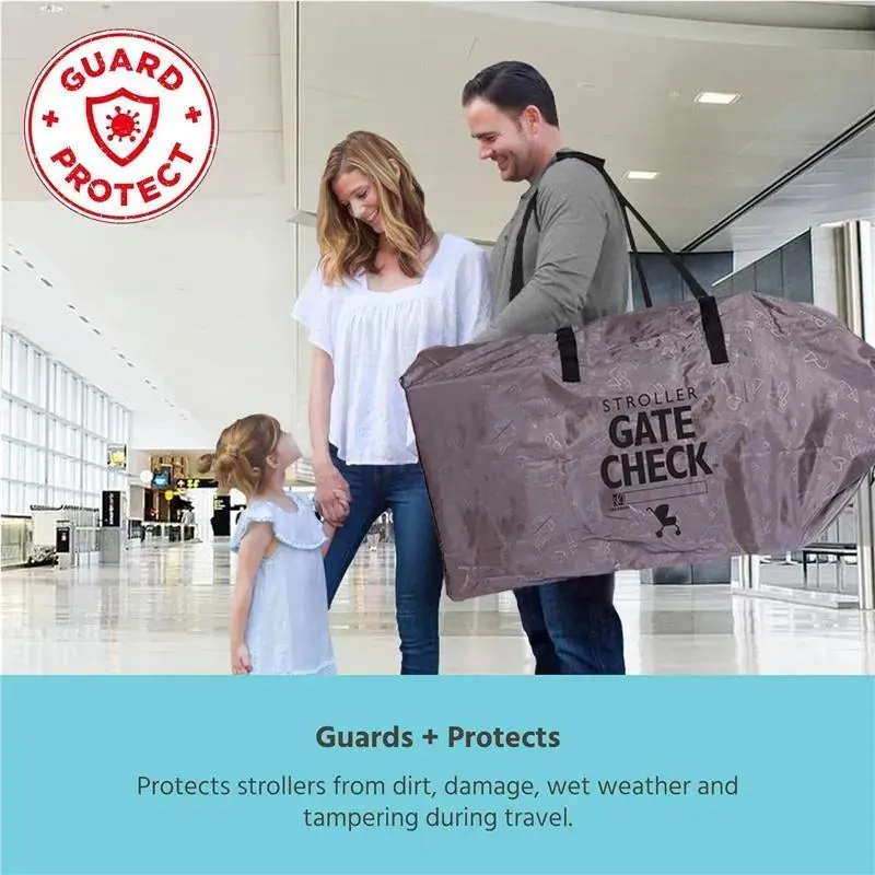 J.L. Childress - DELUXE Gate Check Bag for Strollers, Stroller Bag for Airplane - Image 4